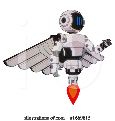 Royalty-Free (RF) Robot Clipart Illustration by Leo Blanchette - Stock Sample #1669615
