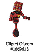 Robot Clipart #1669618 by Leo Blanchette