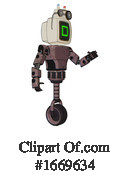 Robot Clipart #1669634 by Leo Blanchette