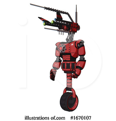 Royalty-Free (RF) Robot Clipart Illustration by Leo Blanchette - Stock Sample #1670107