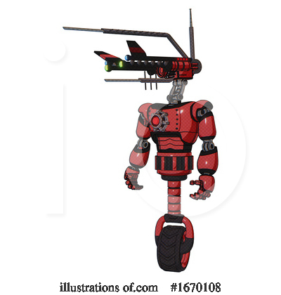 Royalty-Free (RF) Robot Clipart Illustration by Leo Blanchette - Stock Sample #1670108