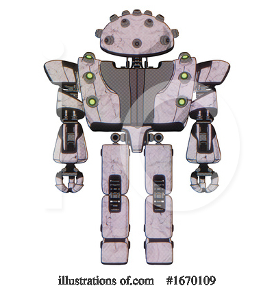 Royalty-Free (RF) Robot Clipart Illustration by Leo Blanchette - Stock Sample #1670109