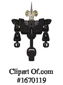 Robot Clipart #1670119 by Leo Blanchette