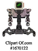 Robot Clipart #1670122 by Leo Blanchette