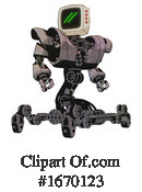Robot Clipart #1670123 by Leo Blanchette