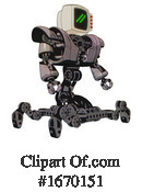 Robot Clipart #1670151 by Leo Blanchette