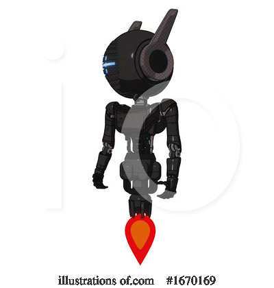 Royalty-Free (RF) Robot Clipart Illustration by Leo Blanchette - Stock Sample #1670169