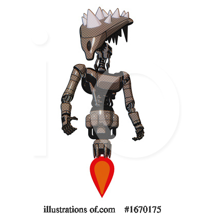 Royalty-Free (RF) Robot Clipart Illustration by Leo Blanchette - Stock Sample #1670175