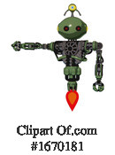 Robot Clipart #1670181 by Leo Blanchette