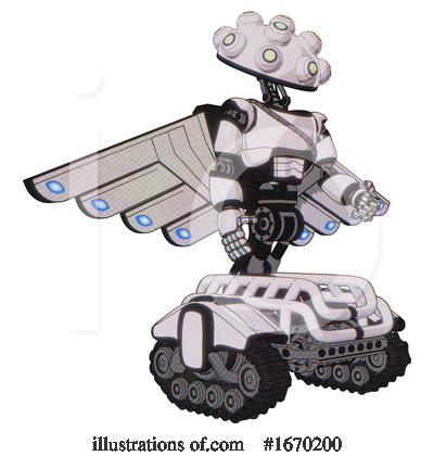 Royalty-Free (RF) Robot Clipart Illustration by Leo Blanchette - Stock Sample #1670200