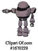 Robot Clipart #1670229 by Leo Blanchette