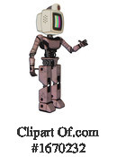 Robot Clipart #1670232 by Leo Blanchette