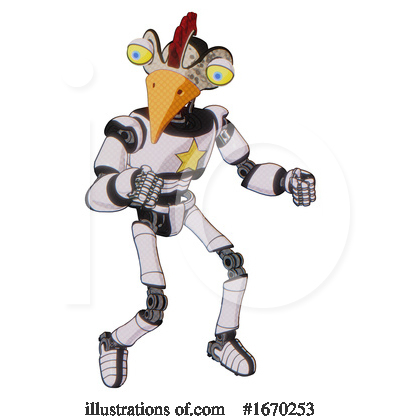 Royalty-Free (RF) Robot Clipart Illustration by Leo Blanchette - Stock Sample #1670253