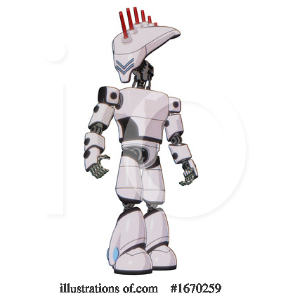 Royalty-Free (RF) Robot Clipart Illustration by Leo Blanchette - Stock Sample #1670259