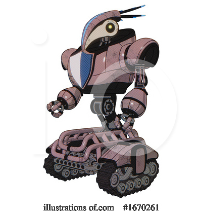 Royalty-Free (RF) Robot Clipart Illustration by Leo Blanchette - Stock Sample #1670261
