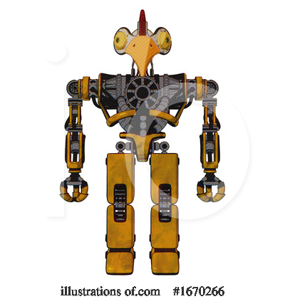 Royalty-Free (RF) Robot Clipart Illustration by Leo Blanchette - Stock Sample #1670266