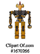 Robot Clipart #1670266 by Leo Blanchette