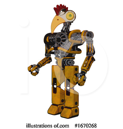 Royalty-Free (RF) Robot Clipart Illustration by Leo Blanchette - Stock Sample #1670268