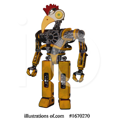 Royalty-Free (RF) Robot Clipart Illustration by Leo Blanchette - Stock Sample #1670270