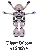 Robot Clipart #1670274 by Leo Blanchette