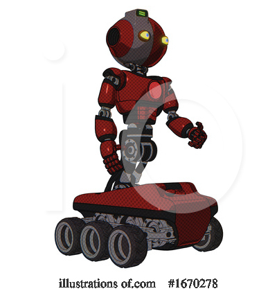 Royalty-Free (RF) Robot Clipart Illustration by Leo Blanchette - Stock Sample #1670278