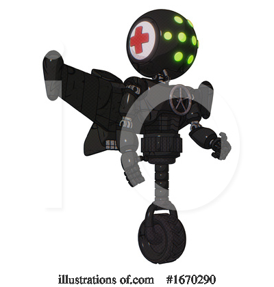Royalty-Free (RF) Robot Clipart Illustration by Leo Blanchette - Stock Sample #1670290