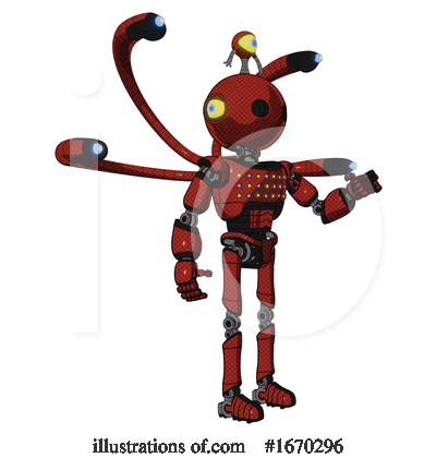 Royalty-Free (RF) Robot Clipart Illustration by Leo Blanchette - Stock Sample #1670296