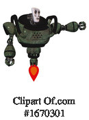 Robot Clipart #1670301 by Leo Blanchette