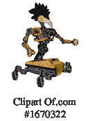 Robot Clipart #1670322 by Leo Blanchette