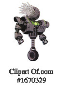 Robot Clipart #1670329 by Leo Blanchette
