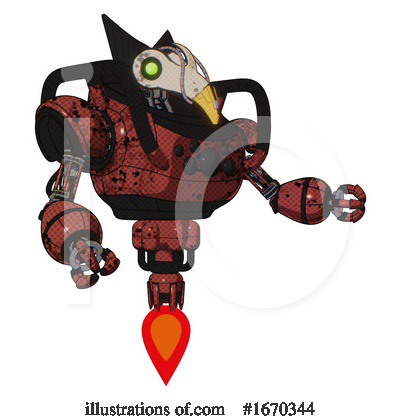 Royalty-Free (RF) Robot Clipart Illustration by Leo Blanchette - Stock Sample #1670344