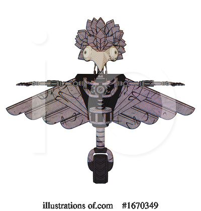 Royalty-Free (RF) Robot Clipart Illustration by Leo Blanchette - Stock Sample #1670349