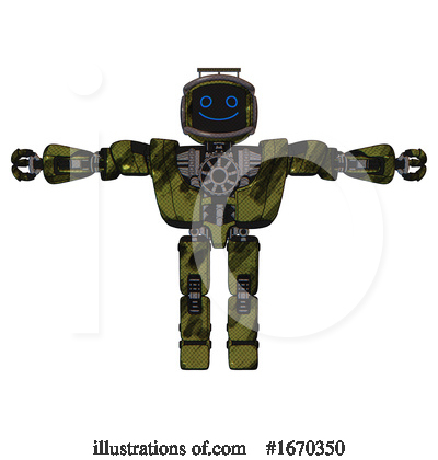Royalty-Free (RF) Robot Clipart Illustration by Leo Blanchette - Stock Sample #1670350