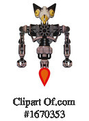 Robot Clipart #1670353 by Leo Blanchette