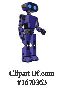 Robot Clipart #1670363 by Leo Blanchette