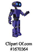 Robot Clipart #1670364 by Leo Blanchette