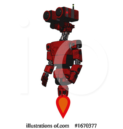 Royalty-Free (RF) Robot Clipart Illustration by Leo Blanchette - Stock Sample #1670377