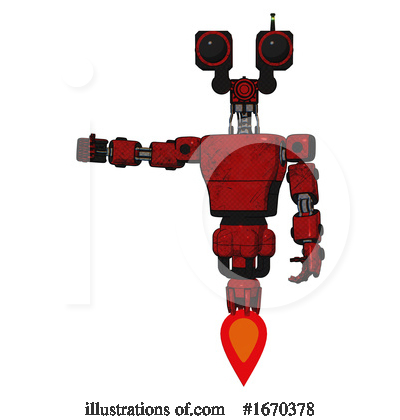 Royalty-Free (RF) Robot Clipart Illustration by Leo Blanchette - Stock Sample #1670378