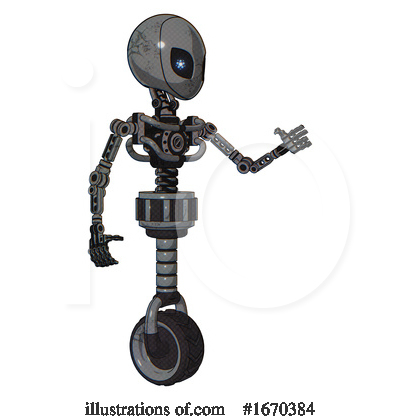 Royalty-Free (RF) Robot Clipart Illustration by Leo Blanchette - Stock Sample #1670384