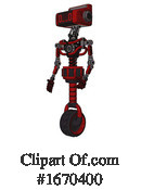 Robot Clipart #1670400 by Leo Blanchette