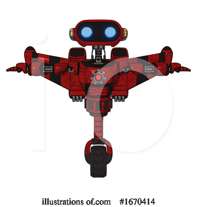Royalty-Free (RF) Robot Clipart Illustration by Leo Blanchette - Stock Sample #1670414