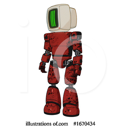 Royalty-Free (RF) Robot Clipart Illustration by Leo Blanchette - Stock Sample #1670434