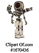 Robot Clipart #1670436 by Leo Blanchette