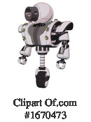 Robot Clipart #1670473 by Leo Blanchette