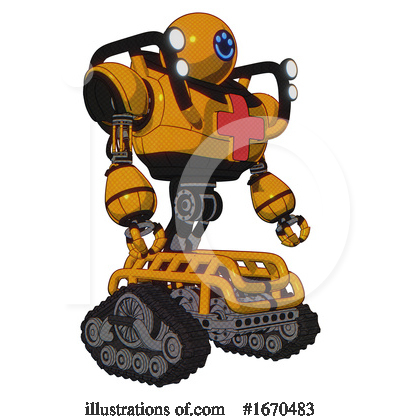 Royalty-Free (RF) Robot Clipart Illustration by Leo Blanchette - Stock Sample #1670483