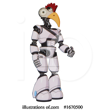 Royalty-Free (RF) Robot Clipart Illustration by Leo Blanchette - Stock Sample #1670500