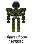 Robot Clipart #1670512 by Leo Blanchette