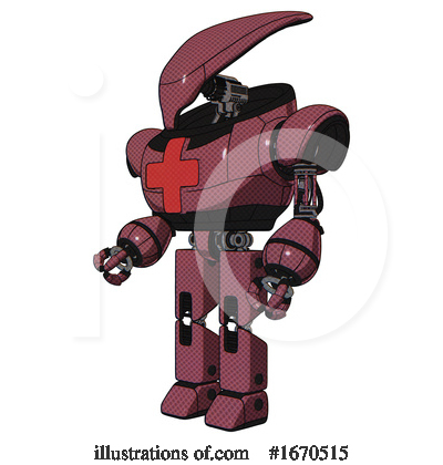 Royalty-Free (RF) Robot Clipart Illustration by Leo Blanchette - Stock Sample #1670515