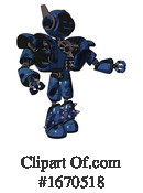 Robot Clipart #1670518 by Leo Blanchette