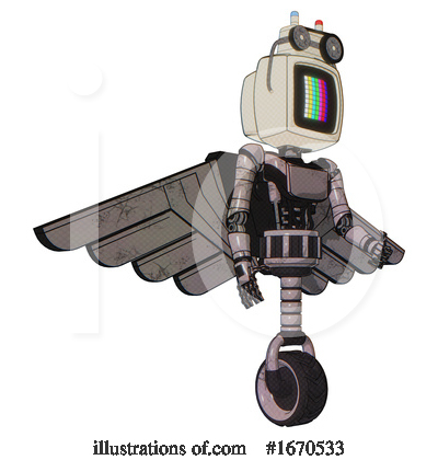 Royalty-Free (RF) Robot Clipart Illustration by Leo Blanchette - Stock Sample #1670533
